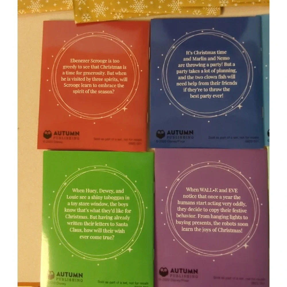 6 Disney‎ Mini Readers, Autumn Publishing. 5 